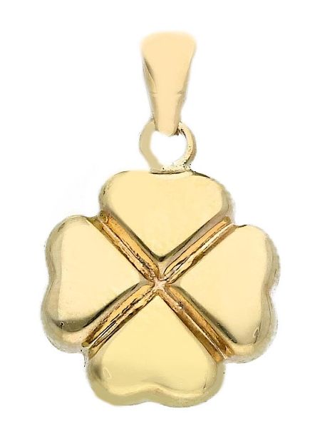 Immagine di Ciondolo Quadrifoglio oro giallo 9k 