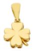 Imagen de Colgante Trébol cuatro hojas oro amarillo macizo 18k