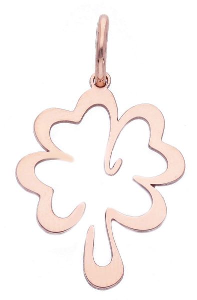 Immagine di Ciondolo Quadrifoglio oro rosa 18k 