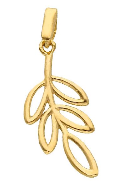 Imagen de Colgante Rama mini oro amarillo 18k