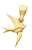 Imagen de Colgante Golondrina oro amarillo macizo 18k