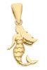 Immagine di Ciondolo Sirena oro massiccio giallo 18k 