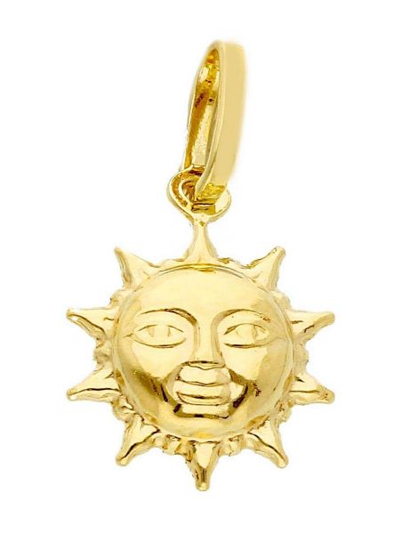 Immagine di Ciondolo Sole oro giallo 18k 