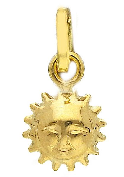 Immagine di Ciondolo Sole oro giallo 18k 