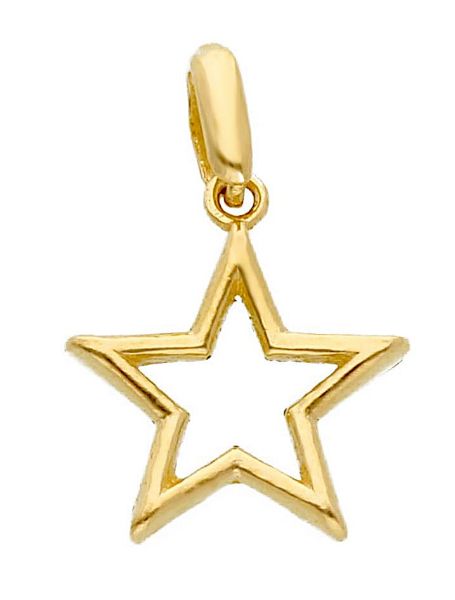 Immagine di Ciondolo Stella mini oro giallo 18k 