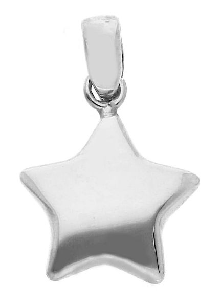 Imagen de Colgante Estrella oro blanco 18k