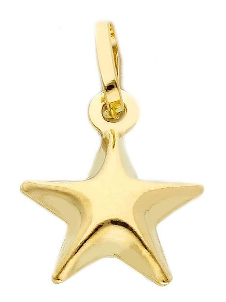 Picture of 18k yellow gold Star Pendant
