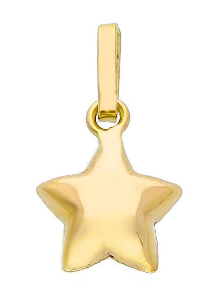 Picture of 18k yellow gold Star Pendant