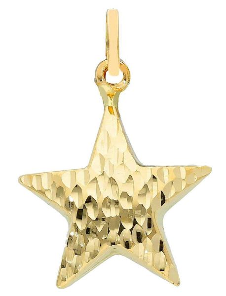 Immagine di Ciondolo Stella oro giallo 18k 