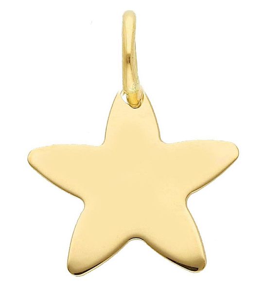 Immagine di Ciondolo Stella oro giallo 18k 