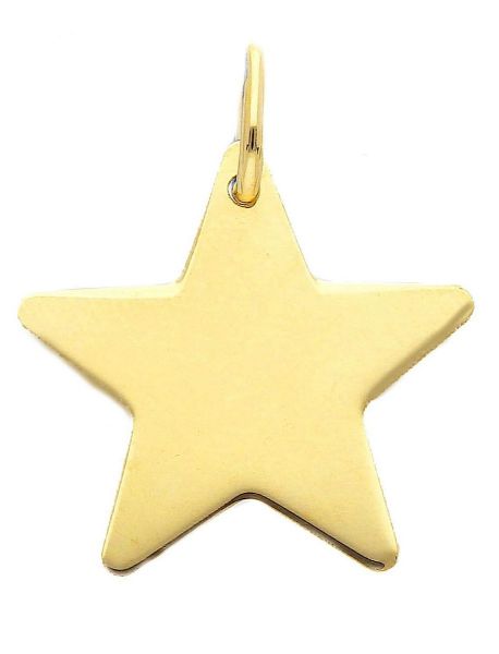 Picture of 18k yellow gold Star Pendant