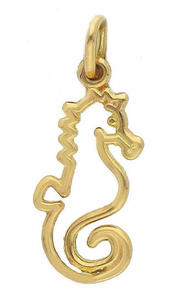 Imagen de Colgante Caballito de Mar oro amarillo 18k