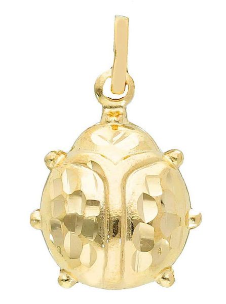 Picture of 18k yellow gold Ladybug Pendant
