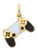 Picture of Enamel Joystick Pendant 9k yellow gold