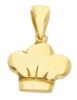 Immagine di Ciondolo Cappello da Cuoco oro massiccio giallo 18k