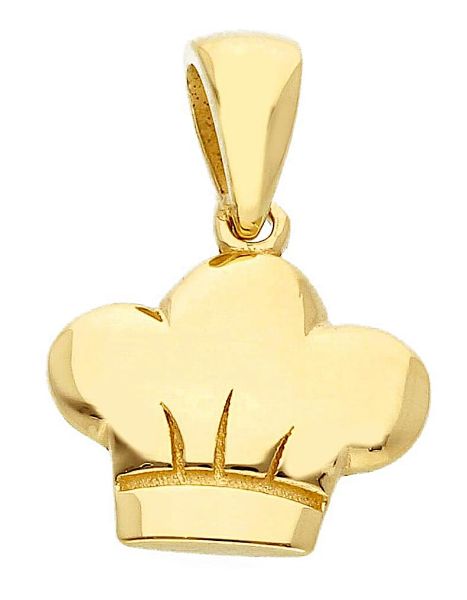 Immagine di Ciondolo Cappello da Cuoco oro massiccio giallo 18k