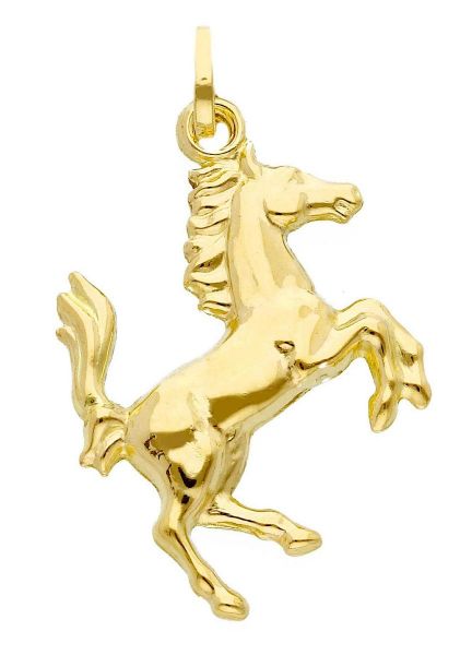 Imagen de Colgante Caballo rampante Ferrari oro amarillo 18k