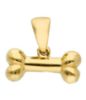 Picture of Solid 18k yellow gold Bone Pendant