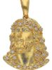 Immagine di Ciondolo Volto Santo di Gesù oro giallo 18k uomo