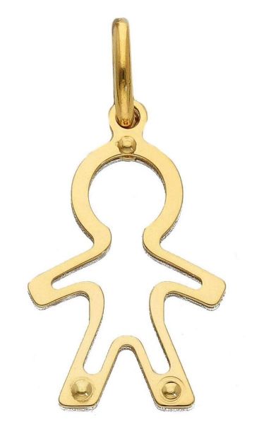 Immagine di Ciondolo Nascita Bimbo oro giallo 18k 