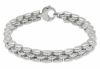 Imagen de Pulsera malla Cartier Panthère oro blanco 18k | 19 cm