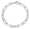 Picture of 18k white gold fancy link women's Bracelet | 19 cm