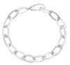 Imagen de Pulsera malla Rolo oro blanco 18k | 20 cm