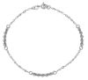 Imagen de Pulsera ultraligera oro blanco 18k | 20 cm