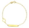 Immagine di Bracciale Cuore oro giallo 18k | 16,5 cm 
