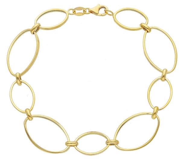 Picture of 18k yellow gold women's Bracelet | Ultralight | 18 cm