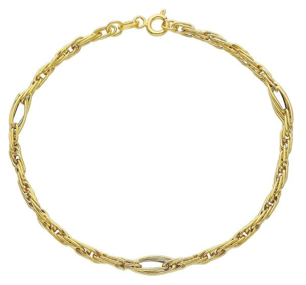 Picture of 18k yellow gold women's Bracelet | Ultralight | 19 cm