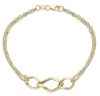 Picture of 18k yellow gold women's Bracelet | Ultralight | 19 cm