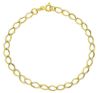 Imagen de Pulsera ultraligera de mujer oro amarillo 18k | 19 cm