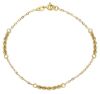 Imagen de Pulsera ultraligera de mujer oro amarillo 18k | 20 cm