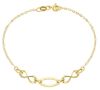 Picture of 18k yellow gold women's Bracelet | Ultralight | 20 cm