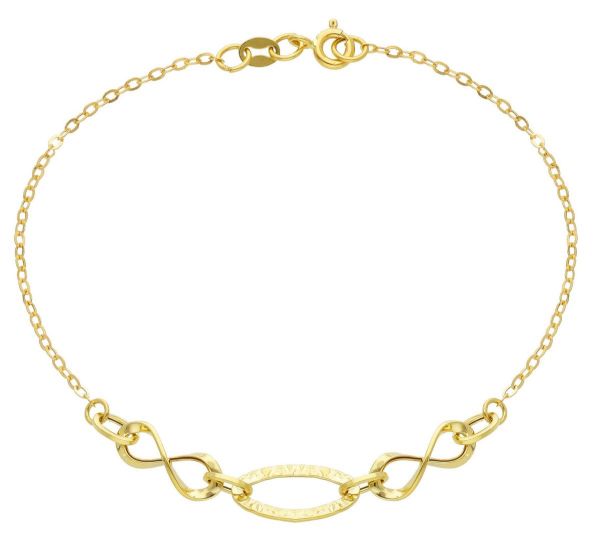 Picture of 18k yellow gold women's Bracelet | Ultralight | 20 cm
