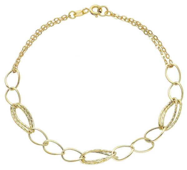 Picture of 18k yellow gold women's Bracelet | Ultralight | 20 cm