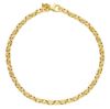 Imagen de Pulsera malla de Ancla oro amarillo 9k | 21 cm