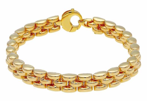 Picture of 18k yellow gold Cartier Maillon Panthère Bracelet | 19 cm