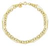 Picture of 18k yellow gold fancy link women's Bracelet | 18,5 cm
