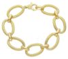 Picture of 18k yellow gold fancy link women's Bracelet