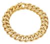 Immagine di Bracciale Groumette uomo oro giallo 18k | 20 cm 