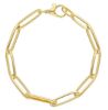Imagen de Pulsera malla Rolo oro amarillo 18k | 18 cm
