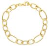 Imagen de Pulsera malla Rolo oro amarillo 18k | 19 cm