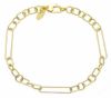 Imagen de Pulsera malla Rolo oro amarillo 18k | 19 cm