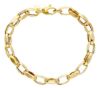Imagen de Pulsera malla Rolo oro amarillo 18k | 19 cm