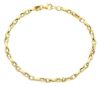 Imagen de Pulsera malla Rolo oro amarillo 18k | 19 cm