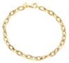 Imagen de Pulsera malla Rolo oro amarillo 18k | 19 cm
