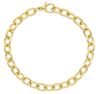 Imagen de Pulsera malla Rolo oro amarillo 18k | 19 cm