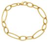 Imagen de Pulsera malla Rolo oro amarillo 18k | 19 cm